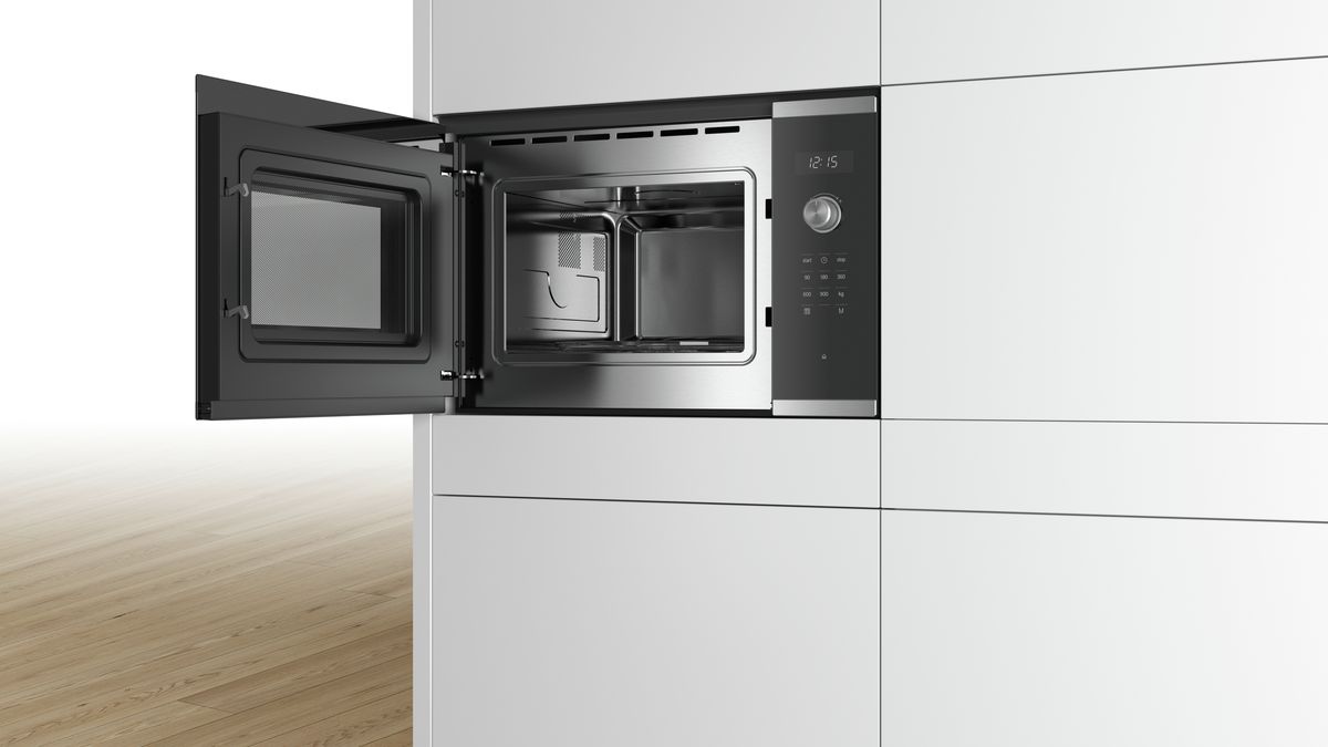 Встраиваемая микроволновая печь BFL554MS0 Bosch