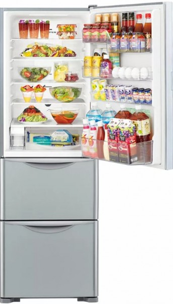 Холодильник HITACHI SBS R-SG 38 FPU GS