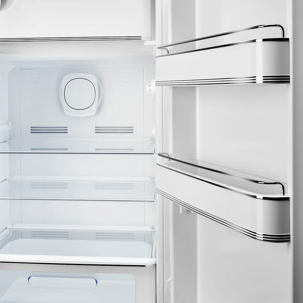 SMEG FAB28RDMC6 Отдельностоящий однодверный холодильник, стиль 50-х годов, 60 см, петли справа, разн